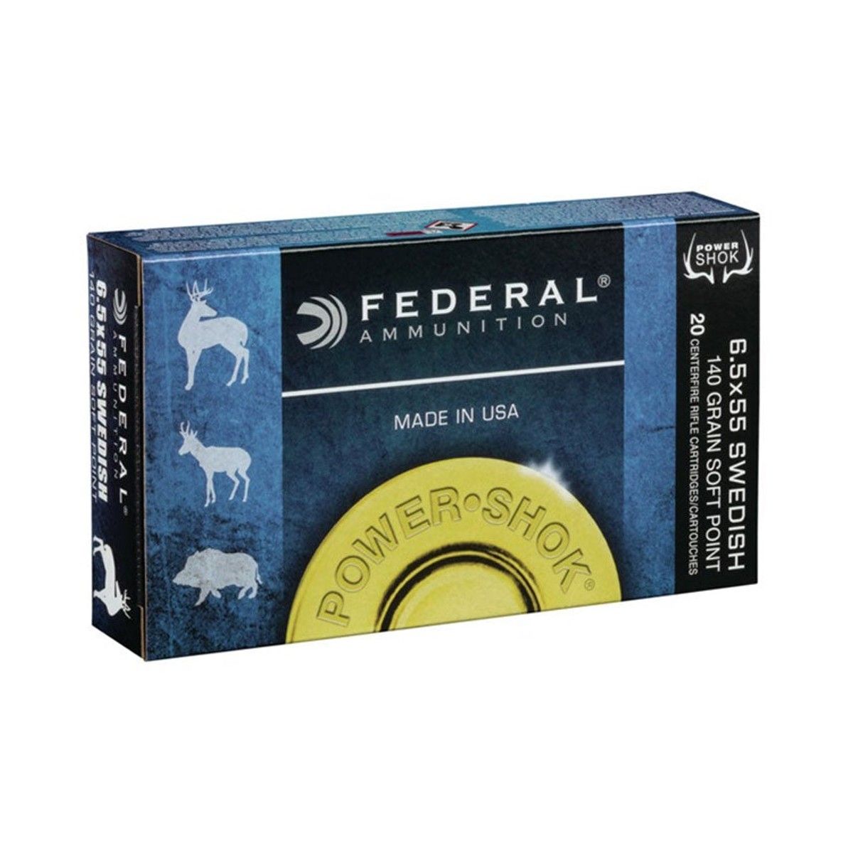Federal 6,5x55 Power-Shok