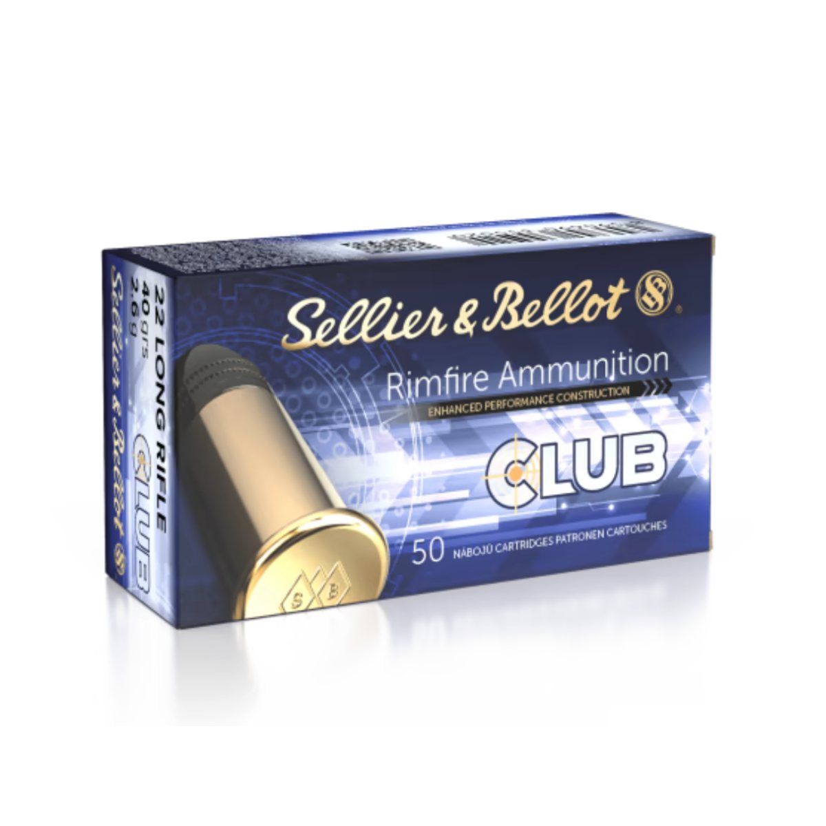 Sellier&Bellot Club .22LR 40gr