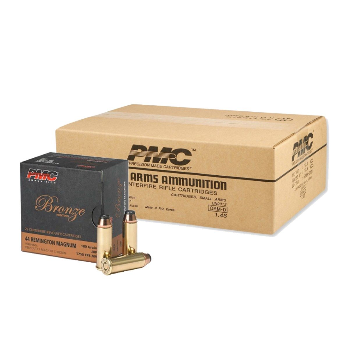PMC .44 Rem Mag 180gr JHP