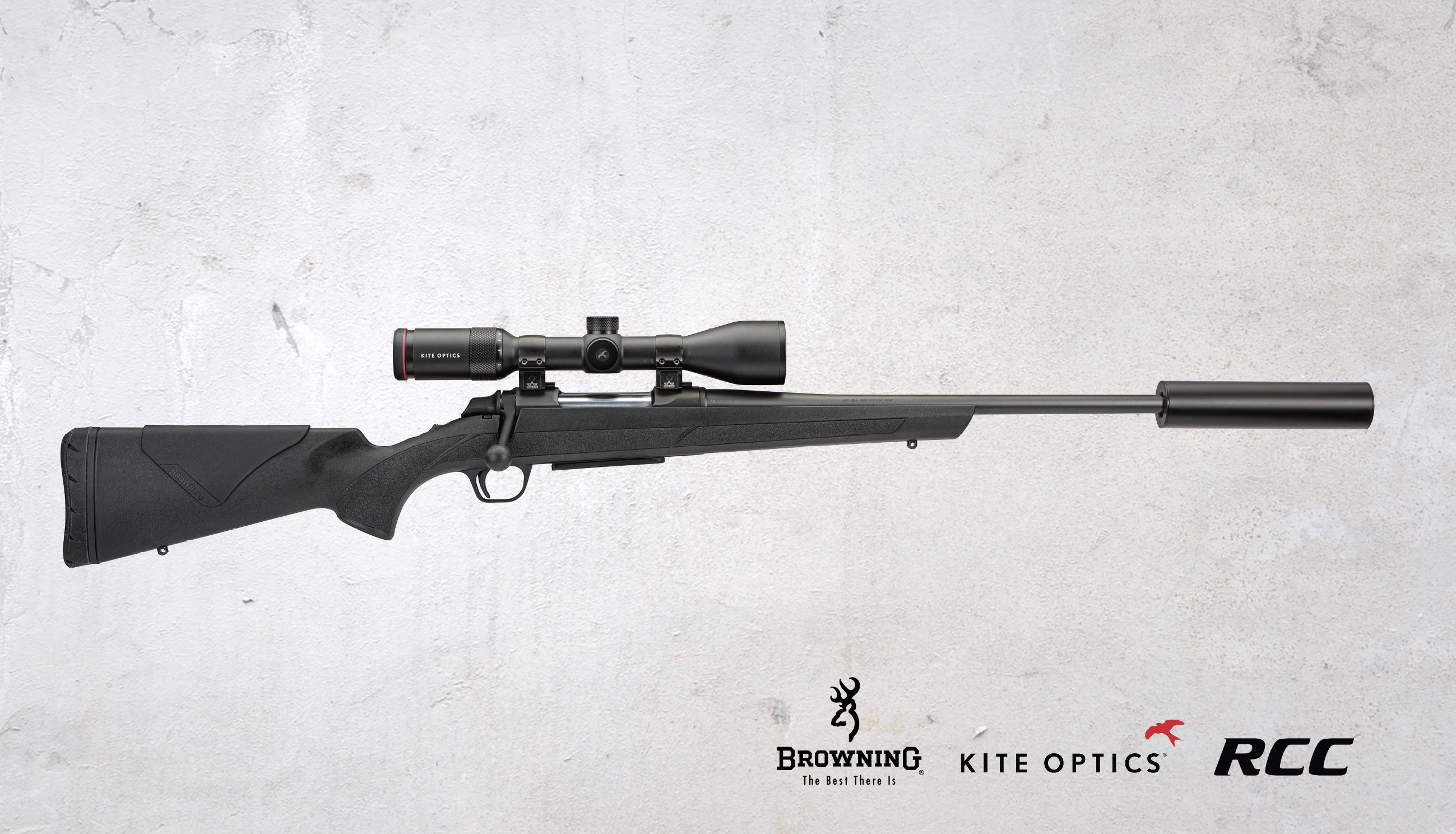 Paket Browning A-Bolt 3+ Kite B6 2-12x50i, RCC