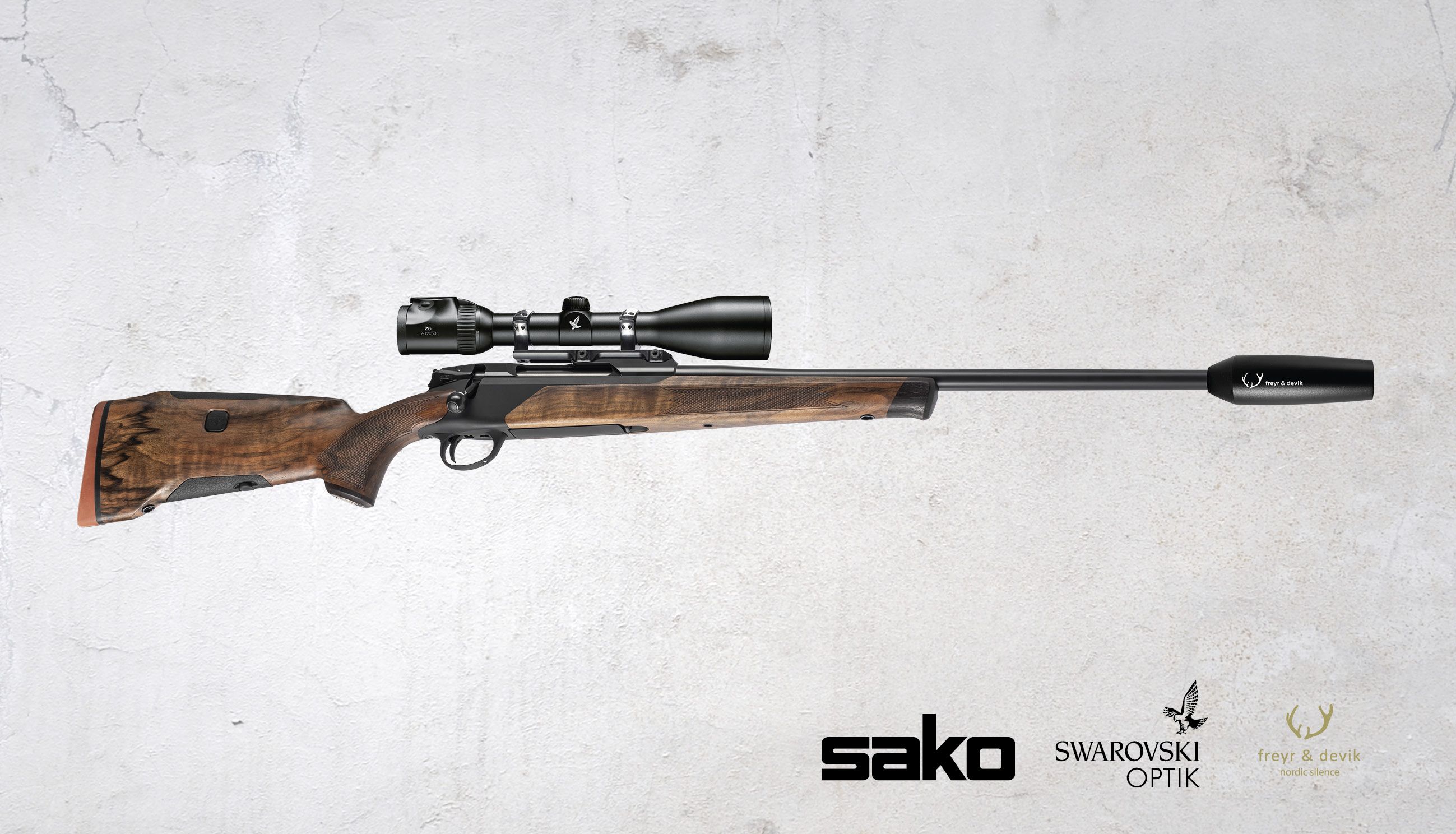 Paket Sako 100 Explorer Wood, Swarovski Z6i 2-12x50i,