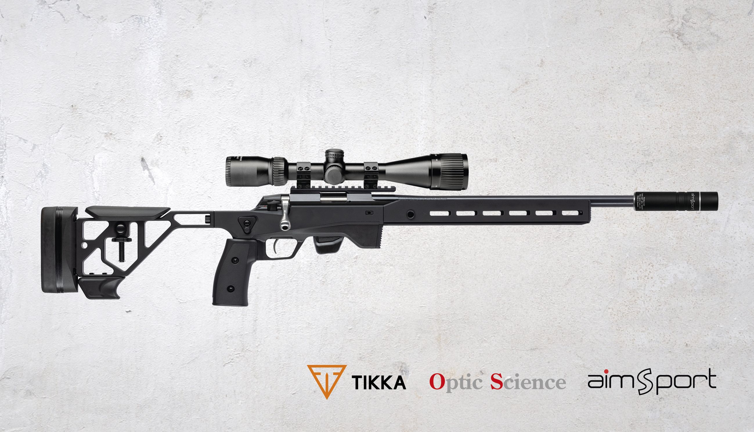Paket Tikka T1x ACE Target, Optic Science 4-12x40AO