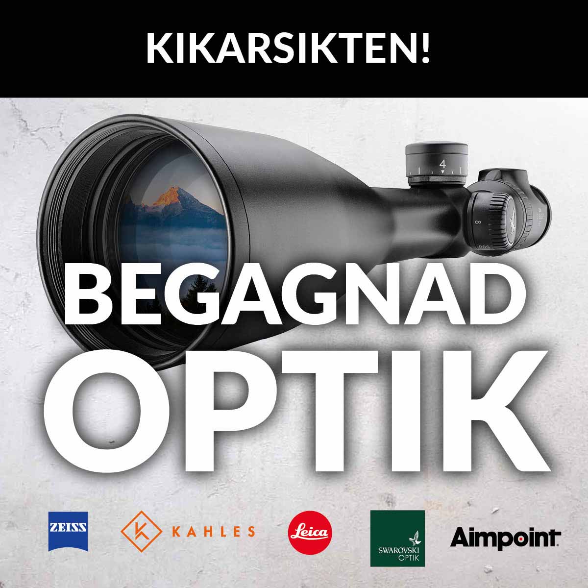Begagnad optik från kända varumärken!