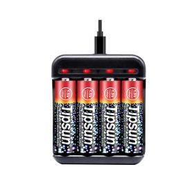 Tipsun Kit 1.5V AA Uppladdningsbara Lithium-ion batterier