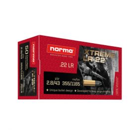Norma Xtreme LR-22 .22LR 43gr