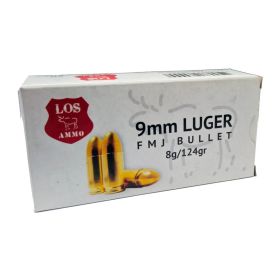 LOS 9mm Luger 124gr FMJ