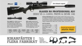 Kulgevär Blaser R8 Professional Adj. Paket