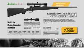 Kulgevär Remington 783 Syntet Paket