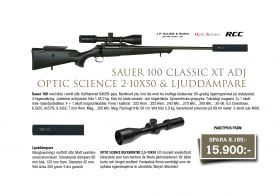 Kulgevär Sauer 100 Classic XT Adj. Paket